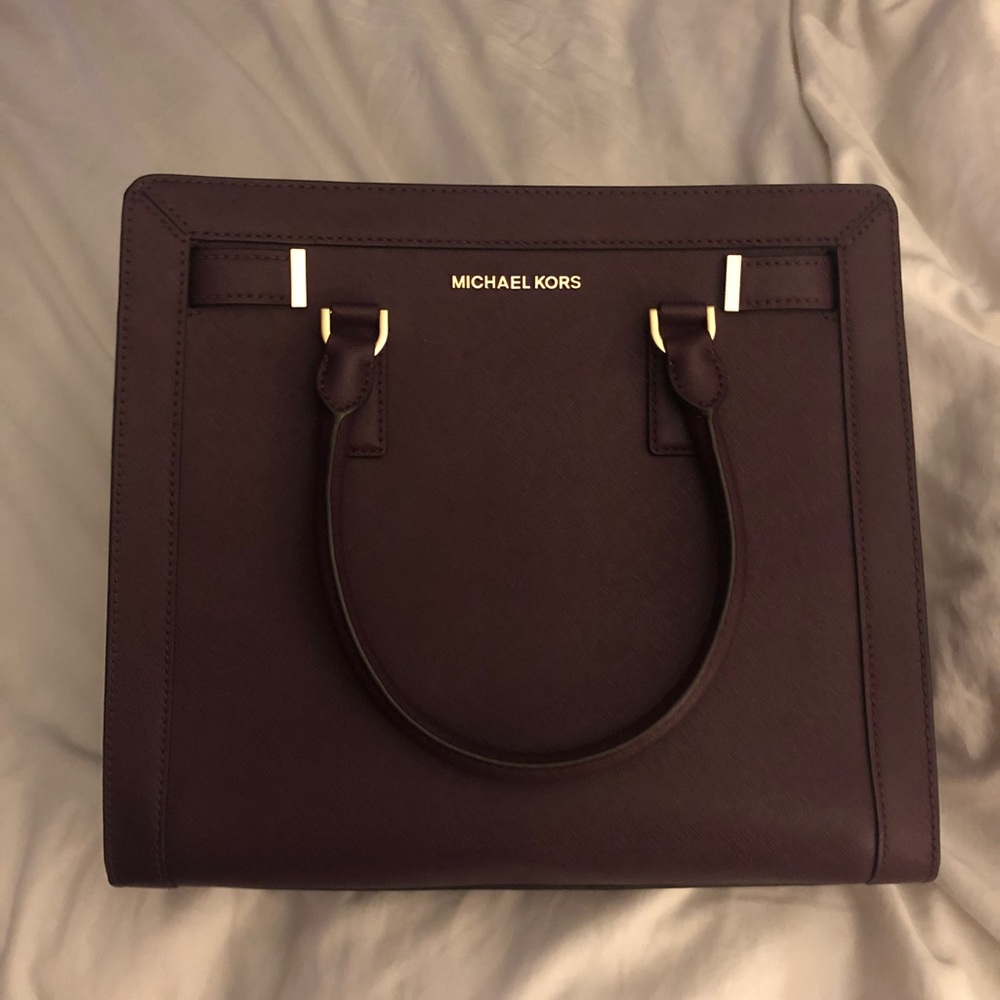 Michael Kors Purse Wine Burgundy Brand New
